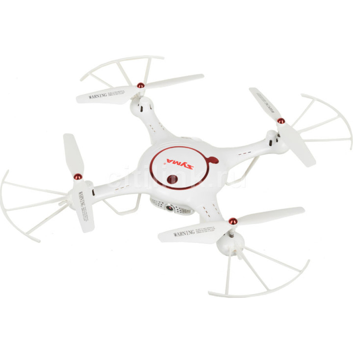 Квадрокоптер Syma X5UW-D с камерой,  белый