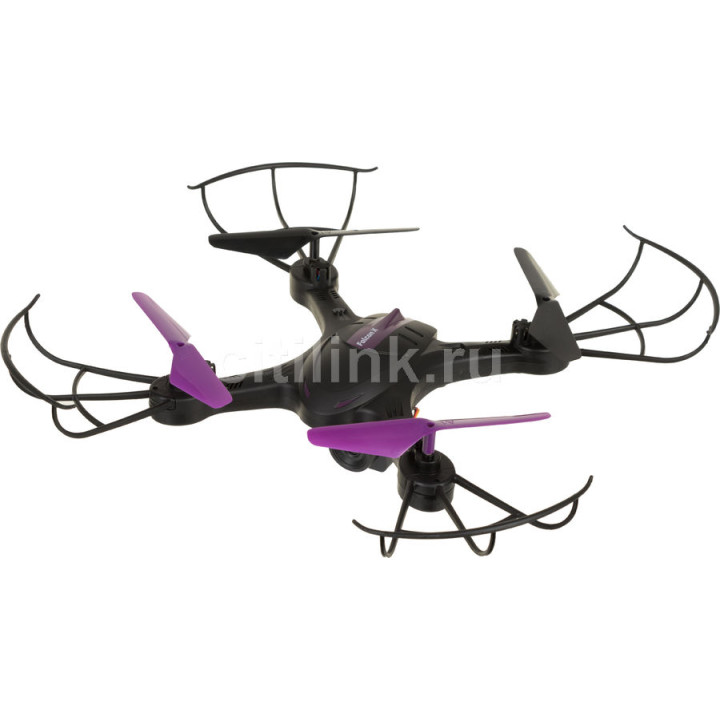 Квадрокоптер HIPER HQC-0003 Falcon X FPV с камерой,  черный