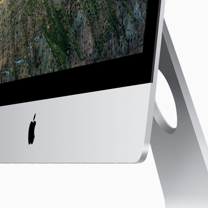 Моноблок Apple iMac MHK03RU/A, 21.5", Intel Core i5 7360U, 8ГБ, 256ГБ SSD,  Intel Iris Plus Graphics 640, macOS, серебристый и черный