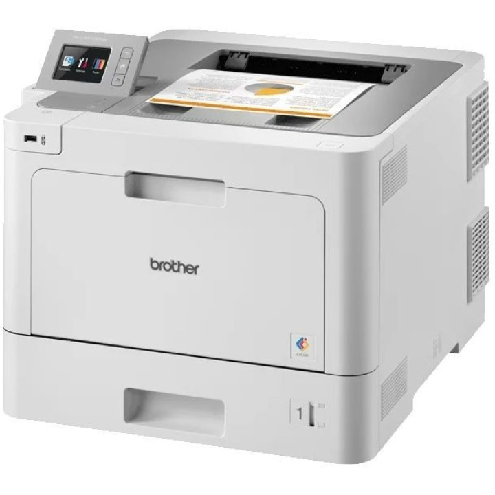 Принтер лазерный Brother HL-L9310CDW цветной, цвет белый