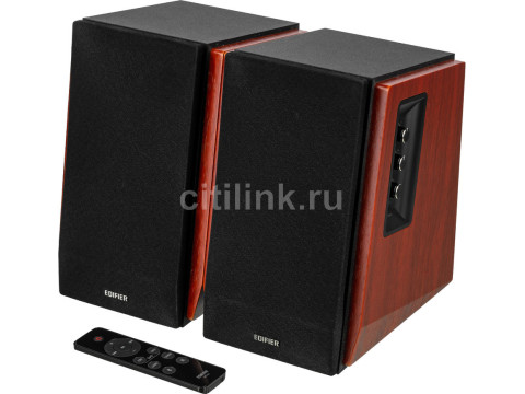 Колонки Bluetooth Edifier R1700BTs,  2.0,  коричневый
