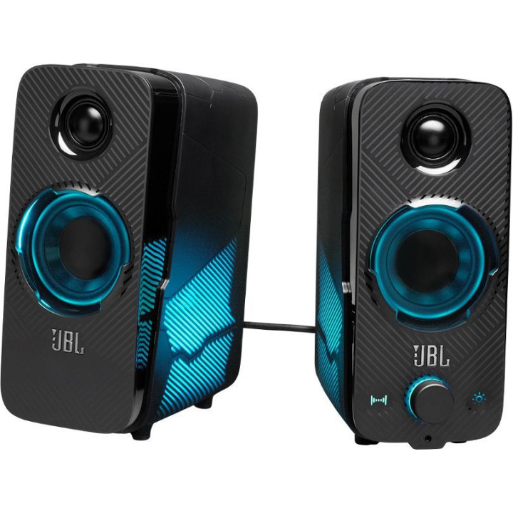 Колонки JBL Quantum Duo,  2.0,  черный