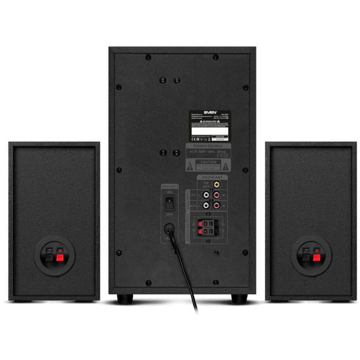 Колонки Bluetooth Sven MS-2250,  2.1,  черный